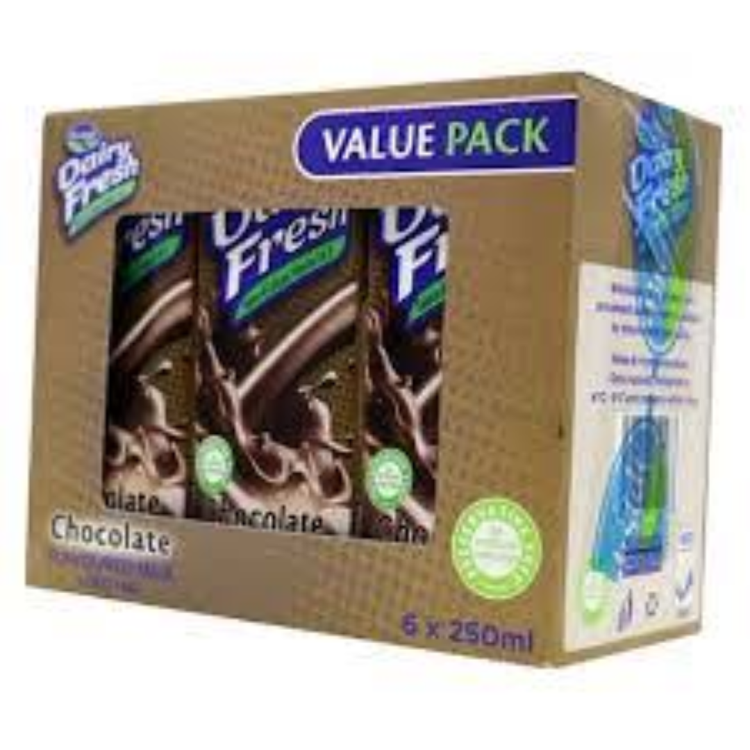 BROOKSIDE CHOCOLATE FLAV.UHT MILK 6 PACK